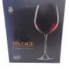 Jogo com 2 Taças de Cristal Bohemia – 850ml - Vintage - Image 3